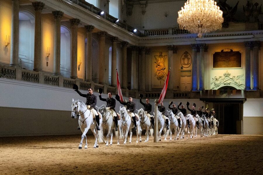 Vienna: Spanish Riding School 45-Minute Performance Show - Entering Vienna’s Baroque Winter Riding School