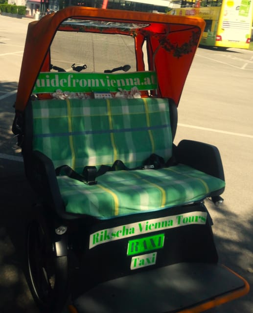 Vienna: Tour RAXI (electric rickshaw) 3 hours in Vienna - Comfort, visibility, and the limits of the vehicle