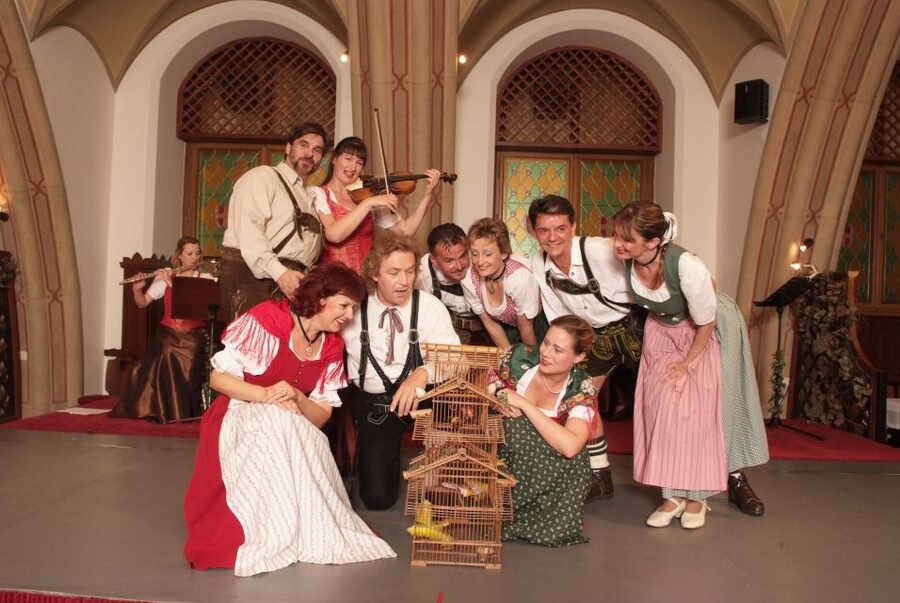Vienna: Traditional Dinner Show at the Wiener Rathauskeller - What arrives on the three-course menu