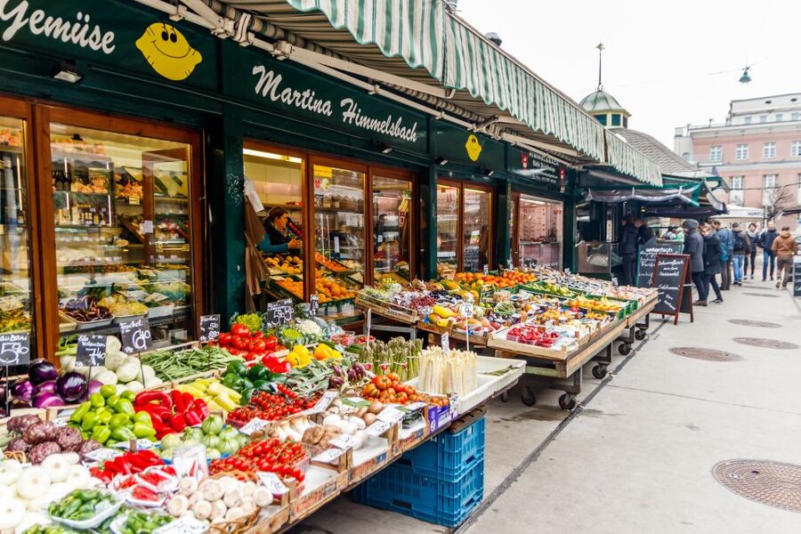 Vienna: Typical Austrian Food Tour with Coffee House Visit - Naschmarkt and the Austrian cheese stop