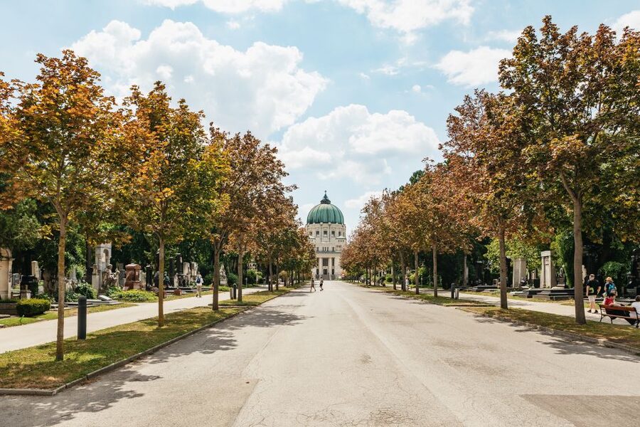Vienna: Vienna Central Cemetery Guided Walking Tour - Luegerkirche and the cemetery’s visual character