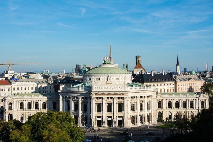 Vienna: Walking Tour of the Historic Ringstrasse - Votive Church and the University show Vienna’s public ideals