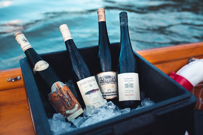 Wine tasting on traditional wooden boats in Wachau Valley - A wooden boat gives the Wachau a different rhythm