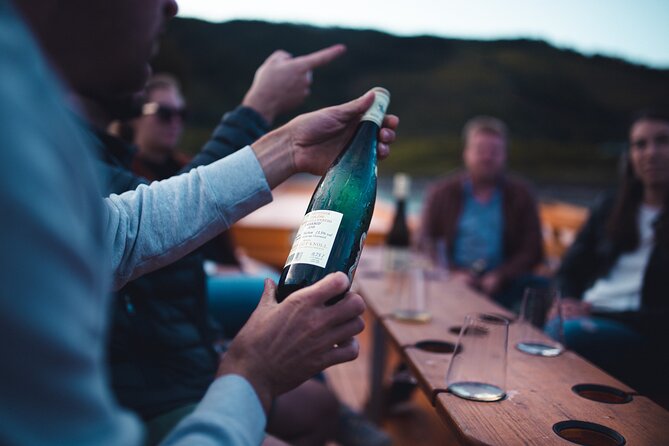 Wine tasting on traditional wooden boats in Wachau Valley - Wachauer Nase and Tausendeimerberg